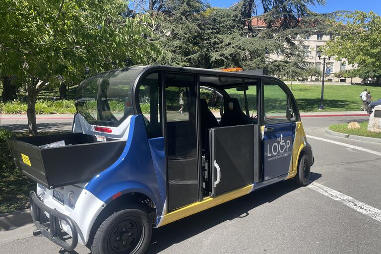 The Loop golf cart by West Crescent