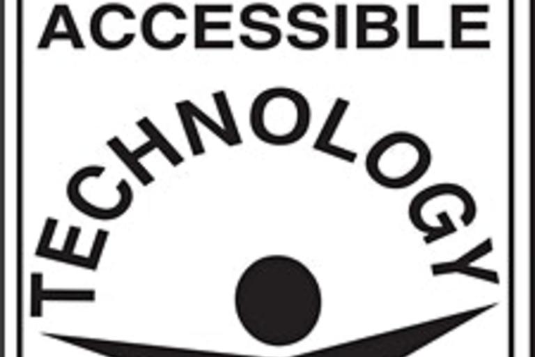 CFAT's logo, a stick figure outstretching its arms, located under the word Technology