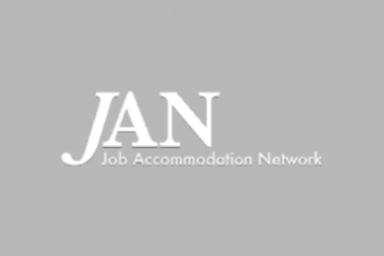 The letters JAN, with "Job Accommodations Network" under it.