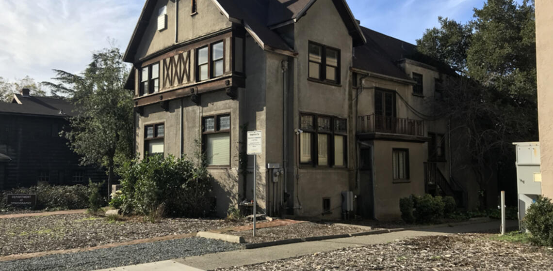 The front side of 2232 Piedmont, facing east.