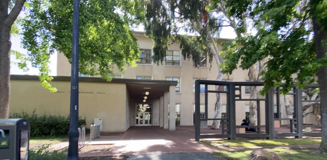 Morgan Hall seen from the East side